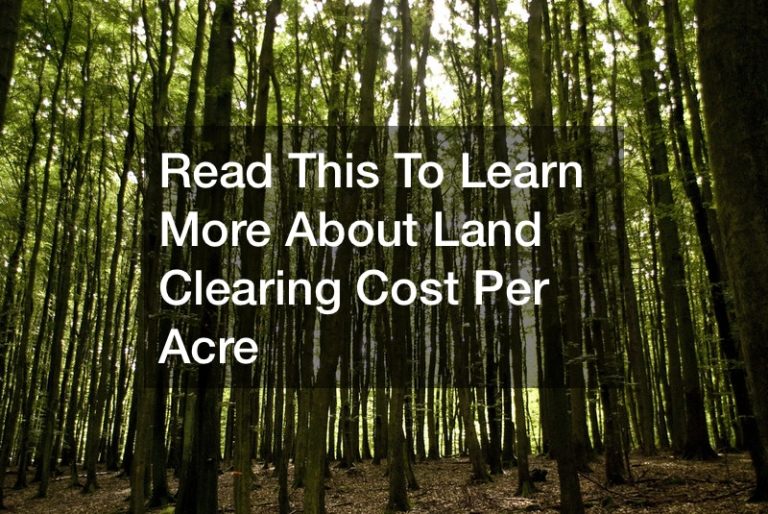 land clearing services