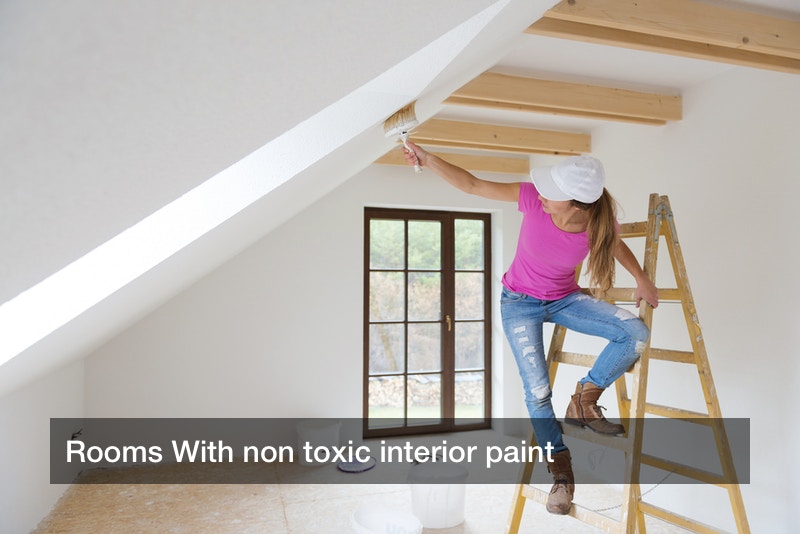 Rooms With non toxic interior paint