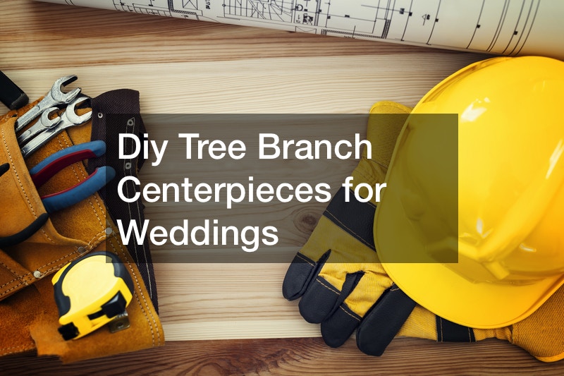 Diy Tree Branch Centerpieces for Weddings