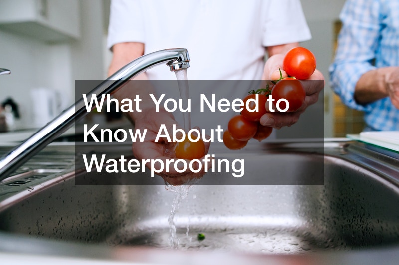 What You Need to Know About Waterproofing