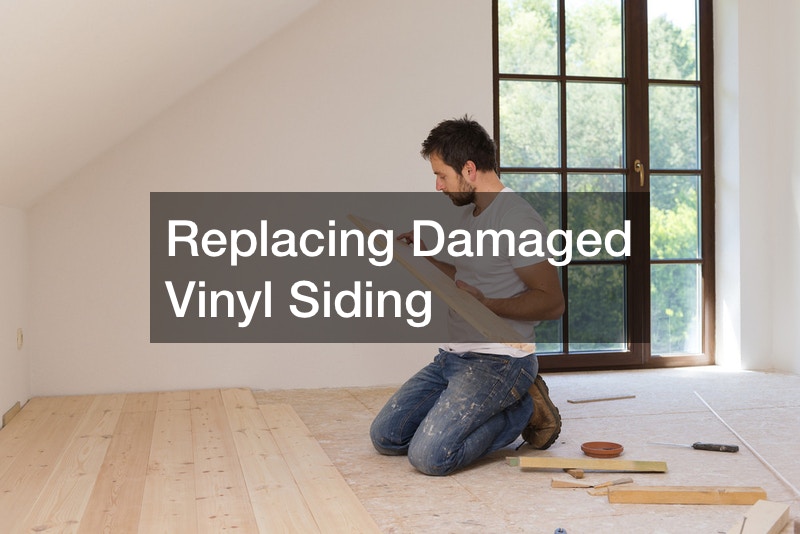 Replacing Damaged Vinyl Siding