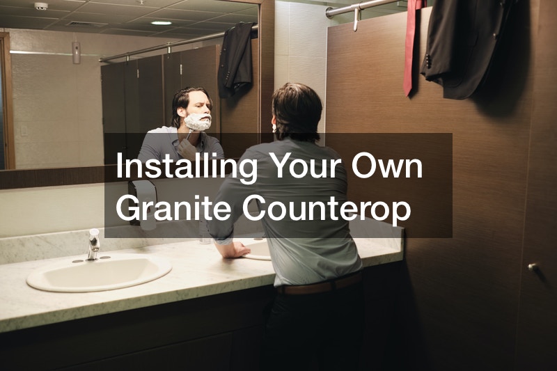 Installing Your Own Granite Counterop