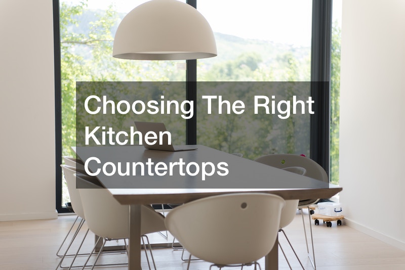 Choosing The Right Kitchen Countertops