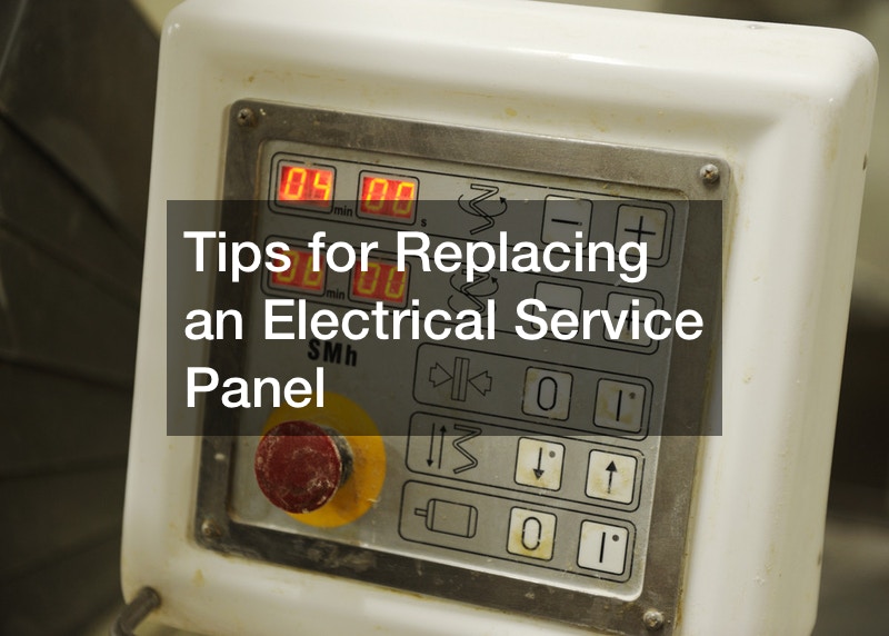 Tips for Replacing an Electrical Service Panel