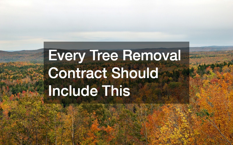 Every Tree Removal Contract Should Include This