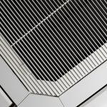 close-up of a ventilation system